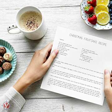 Premium 12x12 Cardstock - 80lb Thick for Crafts & Printing