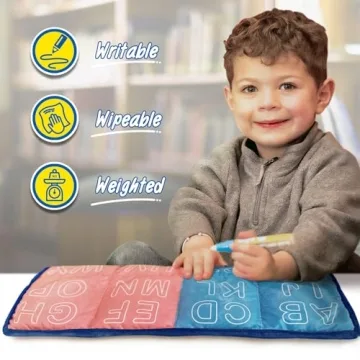 LakiKid Writable Weighted Lap Pad for Toddlers | 3lbs