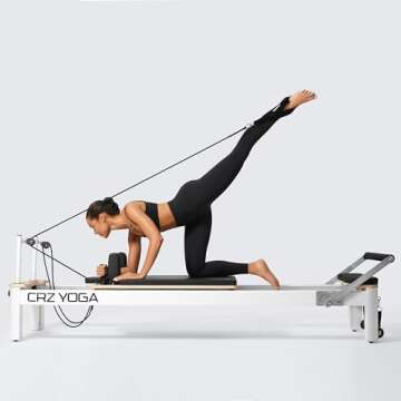 CRZ YOGA Womens Butterlift High Waisted Workout Leggings 28" - Pilates Gym Athletic Yoga Pants Buttery Soft Black Medium