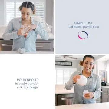 Freemie Liberty II Deluxe Hands-Free Wearable Breast Pump System for Discreet Pumping | Quiet Rechargeable Mobile Breast Pump | Ultra-Lightweight in-Bra Cups, 25mm & 28mm Breast Flanges Included