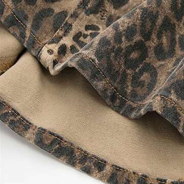 SETEXI Leopard Print Mini Skirt Stylish Comfort for Women