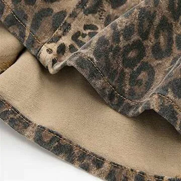 SETEXI Leopard Print Mini Skirt Stylish Comfort for Women