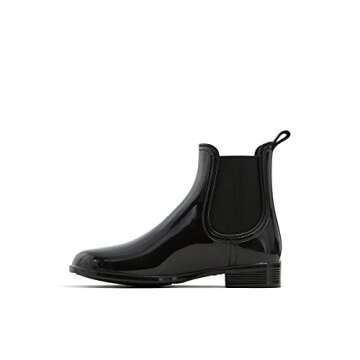 ALDO Women's Rain Boot, Black, 7.5