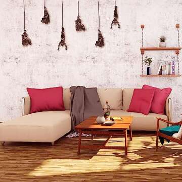 MODIRNATION Alpinist Modern Hanging Wall Decor Figurine