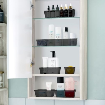 WOWBOX 25 PCS Plastic Drawer Organizer Set for Home