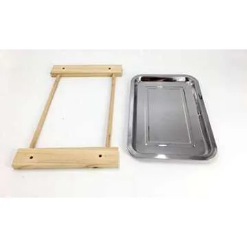 MINORPET Bird Playpen - Natural Wood Playground for Parrots