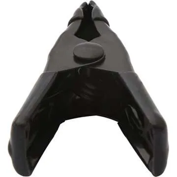 Online Best Service 100 pcs. 2" Inch Spring Metal Clamps wholesale Bulk - All Black