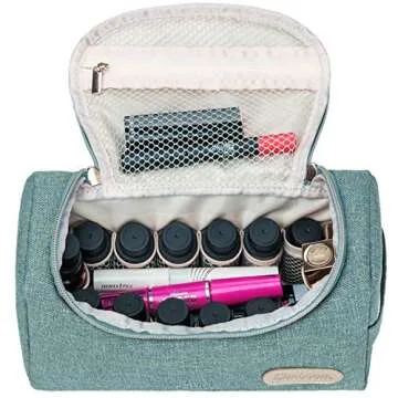 Premium Essential Oil Case for 14 Bottles - Travel Friendly