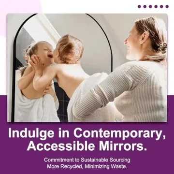 HIGREENA Arched Full Length Mirror, Large & Stylish