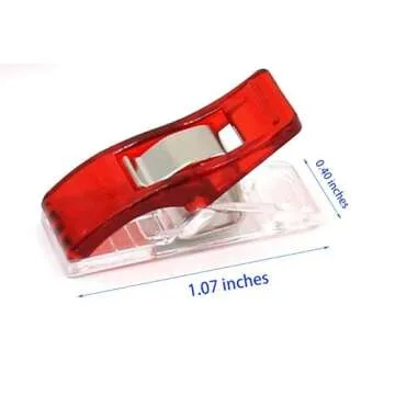 iExcell 100 Craft Clips for Sewing and Quilting