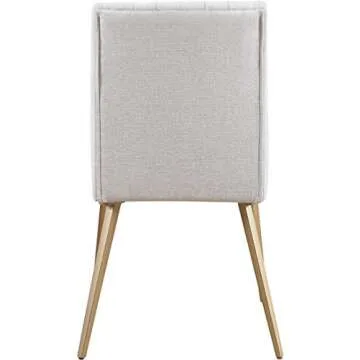 Meridian Eleanor Contemporary Dining Chair Set of 2