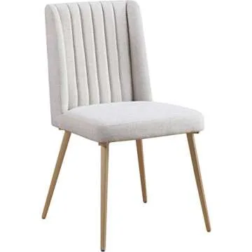 Meridian Eleanor Contemporary Dining Chair Set of 2