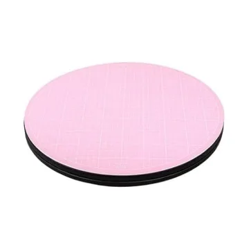 Sue Daley Pink 10" Rotating Cutting Mat for Crafting