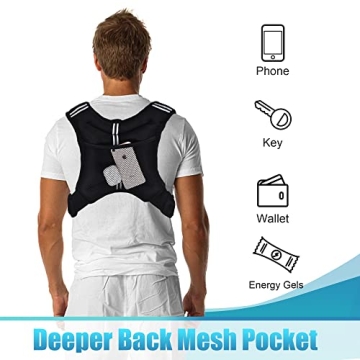 PACEARTH Adjustable Weighted Vest for Enhanced Workouts