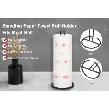 Stylish NearMoon Paper Towel Holder for Kitchens