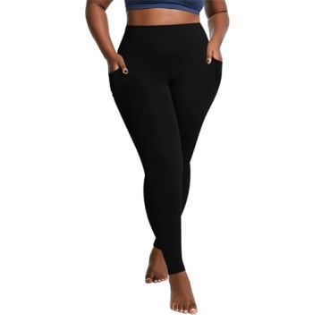 Plus Size Leggings for Women High Waist Opaque XL-5XL