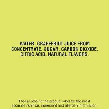 Sanpellegrino Italian Sparkling Drink Pompelmo, Sparkling Grapefruit Beverage, 24 Pack of 11.15 Fl Oz Cans