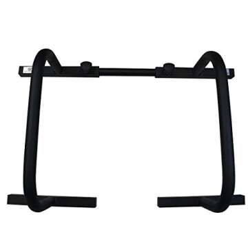 Garage Fit Steel Parallettes for Gymnastics, Handstand Planche Bars, Push up Stand, P Bar, L Bar
