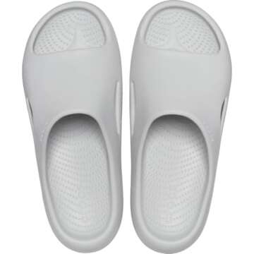 Crocs Unisex-Adult Mellow Recovery Slides, Atmosphere, 9 Women/7 Men