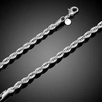 Elegant 925 Silver Twist Bangle Bracelet for Women