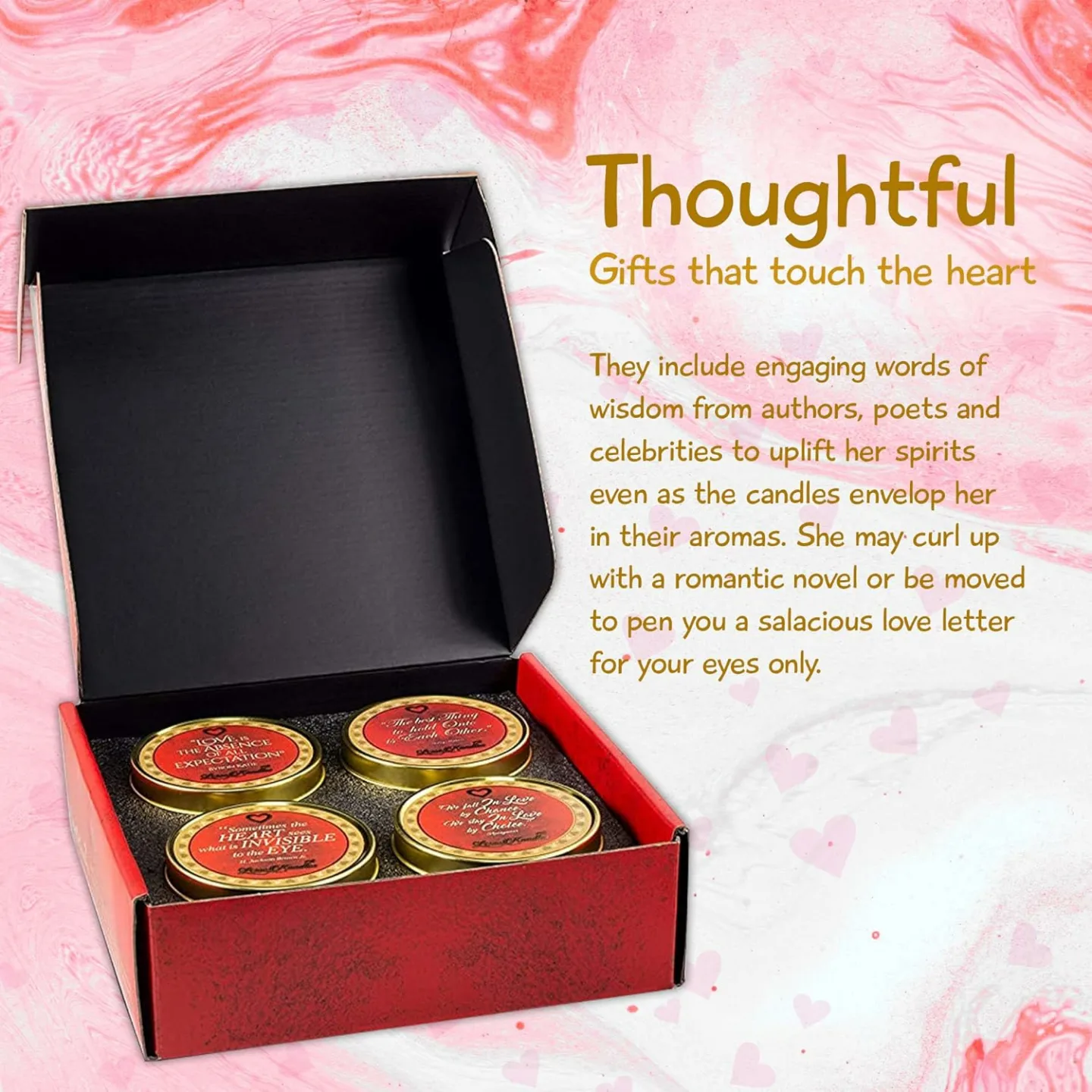 Love Kandles Aromatherapy Candle Gift Set for Women