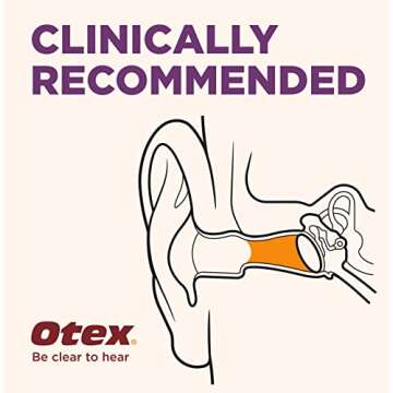 Otex Sodium Bicarbonate Drops for Hardened Ear Wax, 10ml