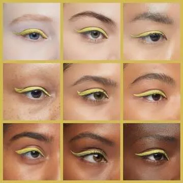 NYX Vivid Brights Liquid Eyeliner - Bright Pastel Yellow