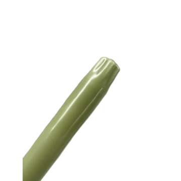 Elegant 12" Olive Green Taper Candles - Dripless & Smokeless