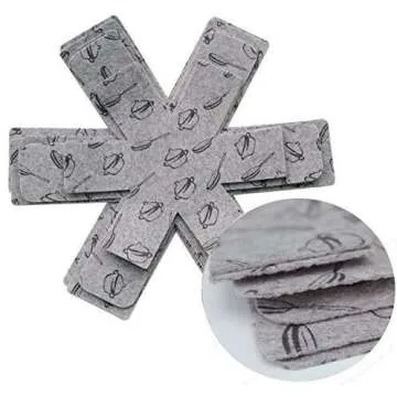 Luxury Pot and Pan Protectors - Scratch-Free Cookware Pads