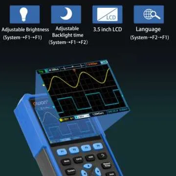 HDS272S 3-in-1 Digital Handheld Oscilloscope with Multimeter