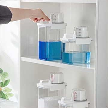 VUNDO Liquid Laundry Detergent Dispenser Set for Organization