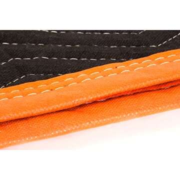 WEN 272406 72-Inch by 40-Inch Heavy Duty Padded Moving Blankets, Pack of 6