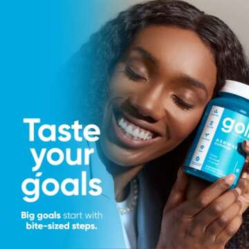 Goli Ashwagandha Gummies - Vegan & Gluten-Free - 180 Count