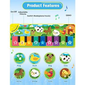 EduCuties Musical Learning Toy for Toddlers
