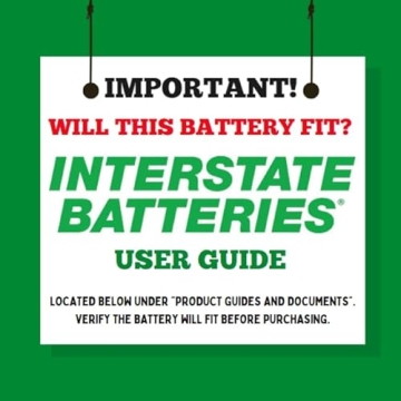 Interstate Mega-Tron Automotive Battery 12V AGM Replacement