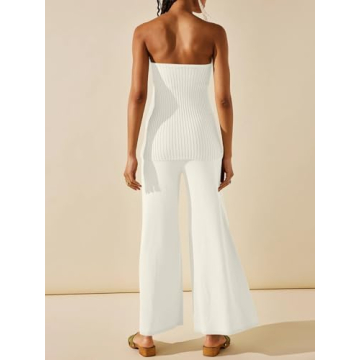 Tankaneo Women's 2 Piece Knit Set for Every Occasion