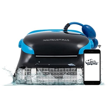 Dolphin Nautilus CC Plus Wi-Fi Robotic Pool Cleaner - Smart, Efficient, Wall-Climbing