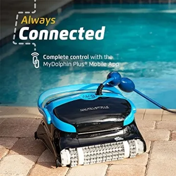 Dolphin Nautilus CC Plus Wi-Fi Robotic Pool Cleaner Smart Navigation