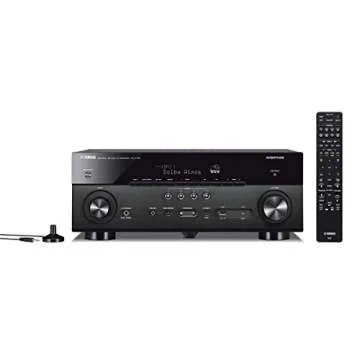 Yamaha AVENTAGE RX-A780 7.2-ch 4K Ultra HD AV Receiver with HDR Dolby Vision Dolby Atmos Wi-Fi Phono YPAO and MusicCast. Works with Alexa.