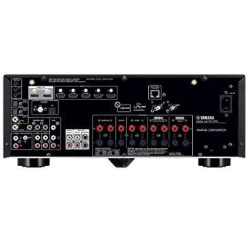 Yamaha AVENTAGE RX-A780 7.2-ch 4K Ultra HD AV Receiver with HDR Dolby Vision Dolby Atmos Wi-Fi Phono YPAO and MusicCast. Works with Alexa.
