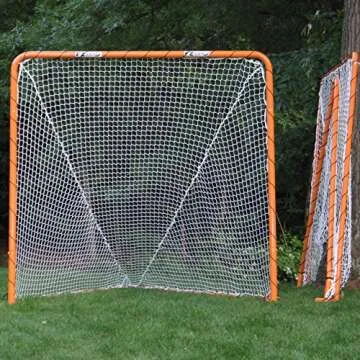 EZGoal Lacrosse Folding Goal, 6 x 6-Feet, Durable and Portable