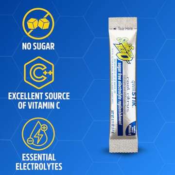 Sqwincher Zero Qwik Stik - Sugar-Free Hydration Mix