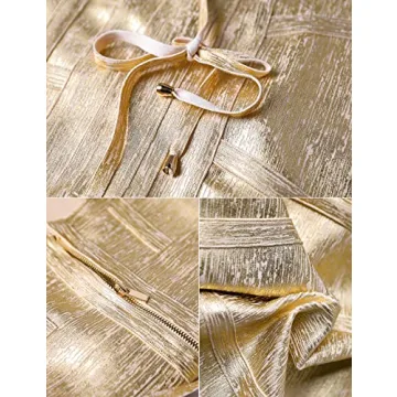 Meilun Belt Detail Bandage Bodycon Party Dress