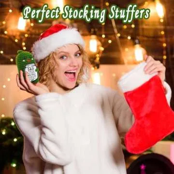 Funny Crochet Pickle Plush for Dad - Unique Gift Idea