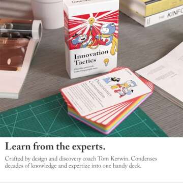 Pip Decks Innovation Tactics Card Deck for Product Strategy