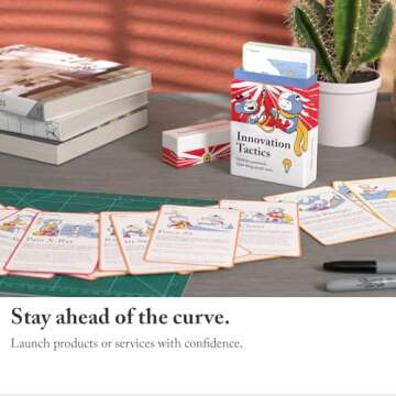 Pip Decks Innovation Tactics Card Deck for Product Strategy