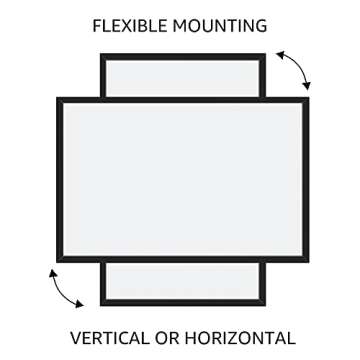 Amazon Basics Magnetic Dry Erase Whiteboard, 35 x 23-Inch, Black Wooden Frame