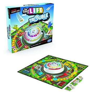 Hasbro Gaming Game Mashups Life and Trouble