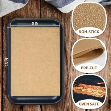 Parchment Paper Sheets - 100 Pcs Non-Stick Baking