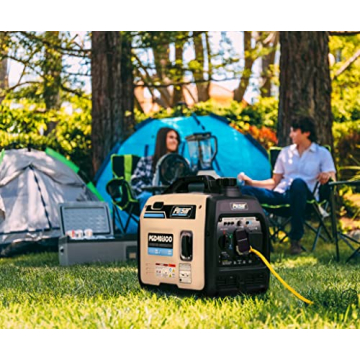 Lightweight 4000W Portable Generator for Campers and Home Use